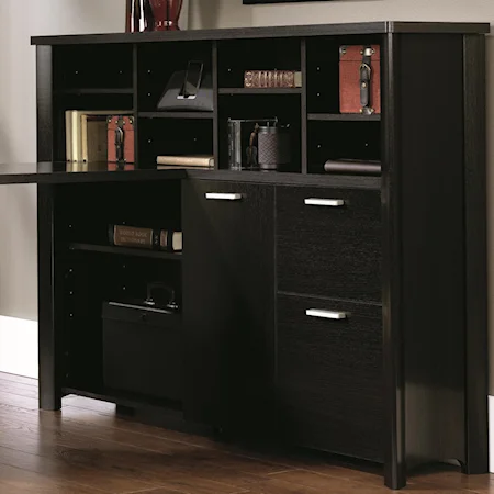 Open Bookcase w/ Cubbyhole Storage